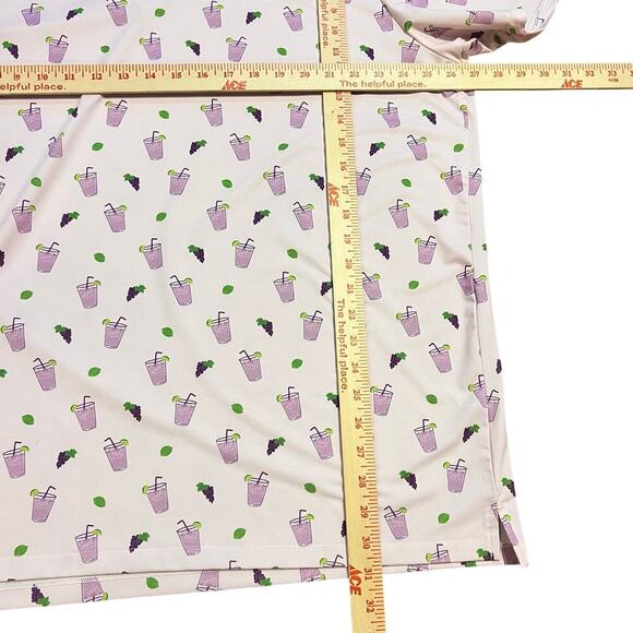 Kenny Flowers X Owen's Mixers The Tropical Transfusion Men Golf Polo Size XXL 3X - Picture 6 of 6